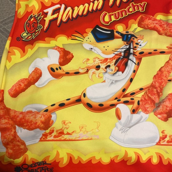 FLAMING HOT CHEETO COSTUME BY SPIRIT HALLOWEEN - Picture 5 of 6